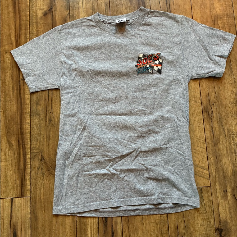 Joes Stuff Crab Shack Racing Team Tee Shirt 100% Cotton Small Unisex Vintage Tee